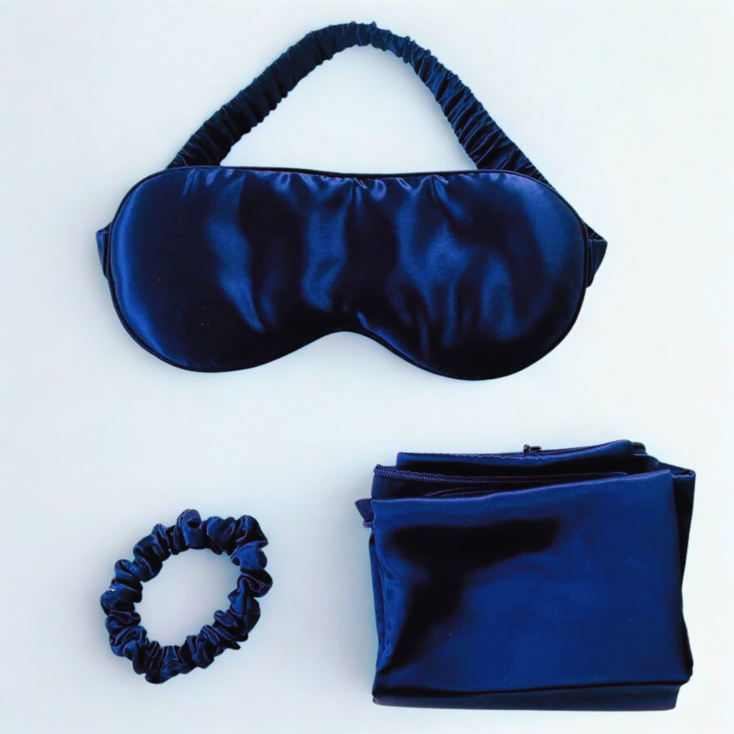 Premium Eyemask Sleep Set Navy Blue