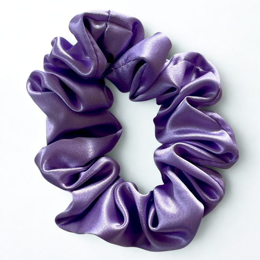Exclusive Silk Hairtie Purple