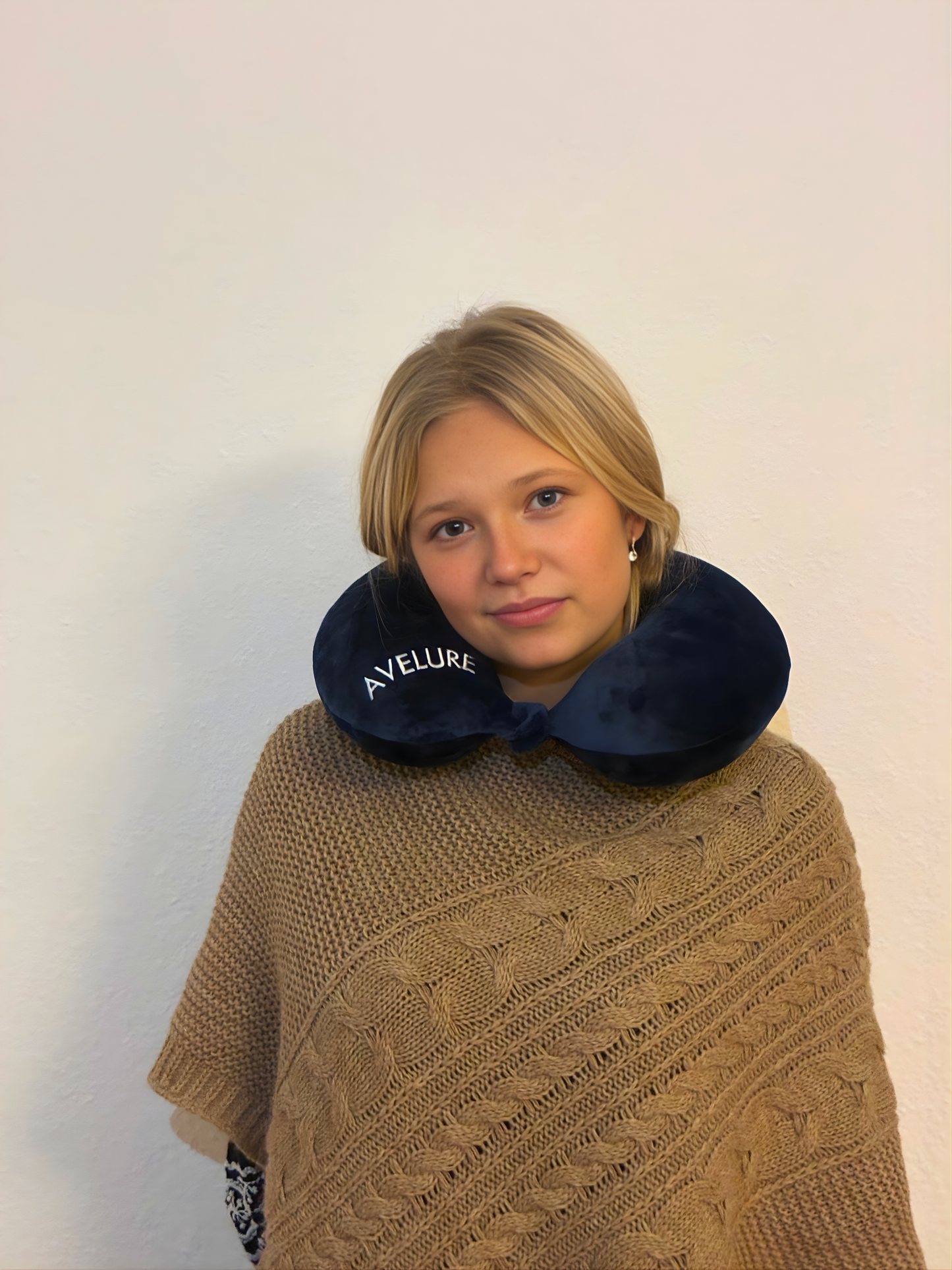 Premium Neck Pillow Blue