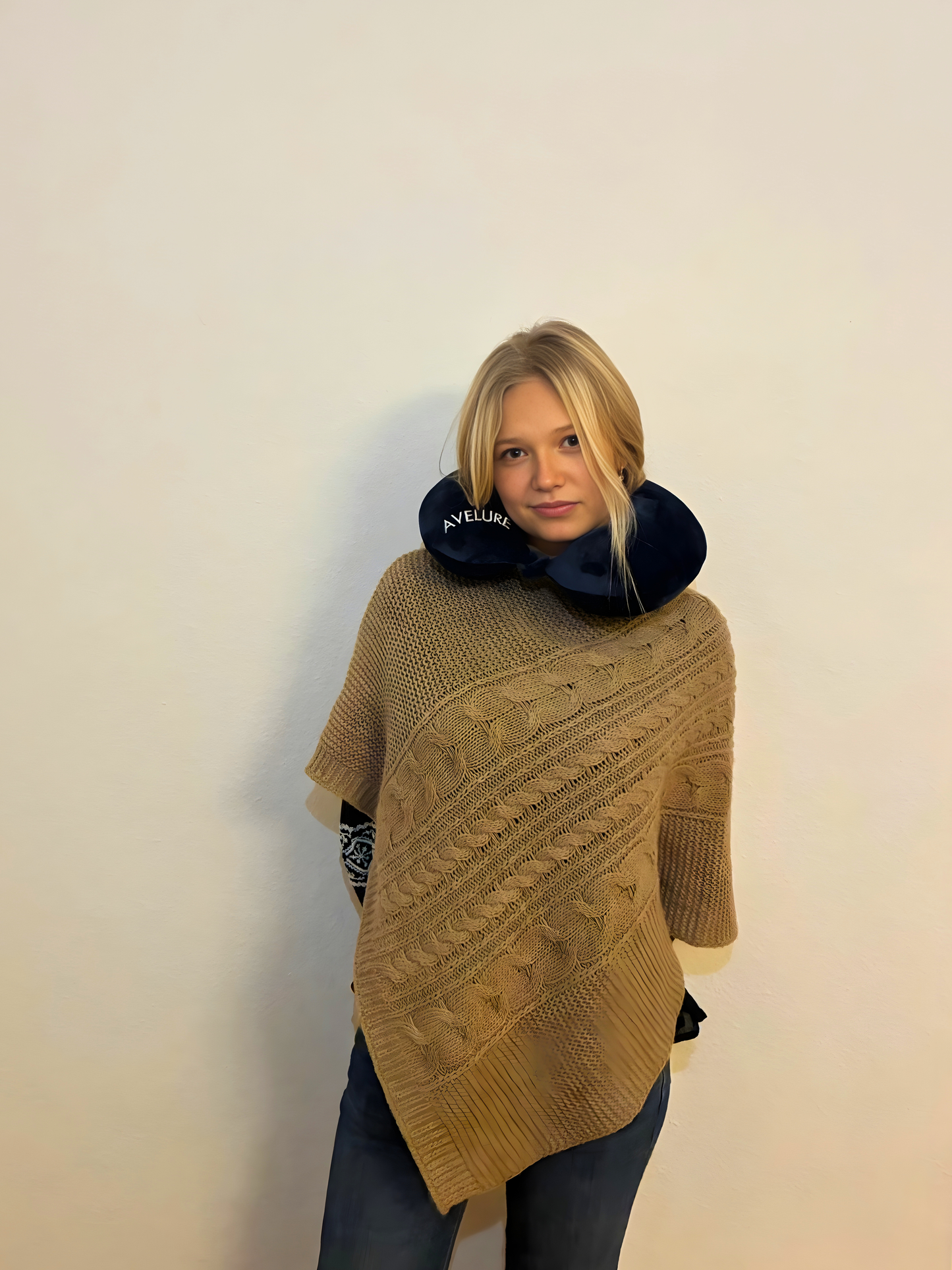 Premium Neck Pillow Blue