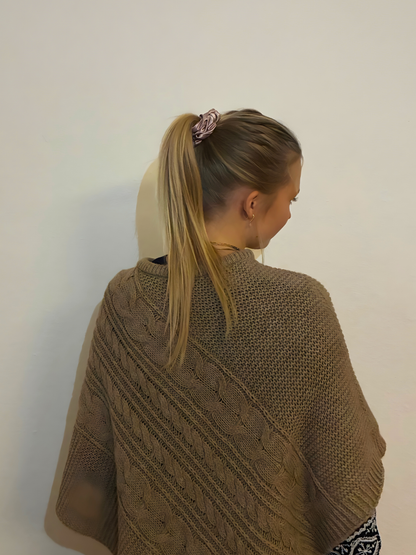 Exclusive Silk Hairtie Dirty Pink