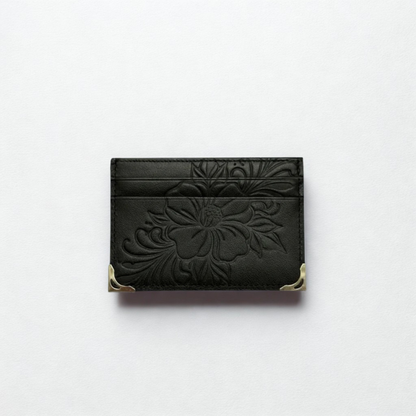 Fleur Noir Cardholder