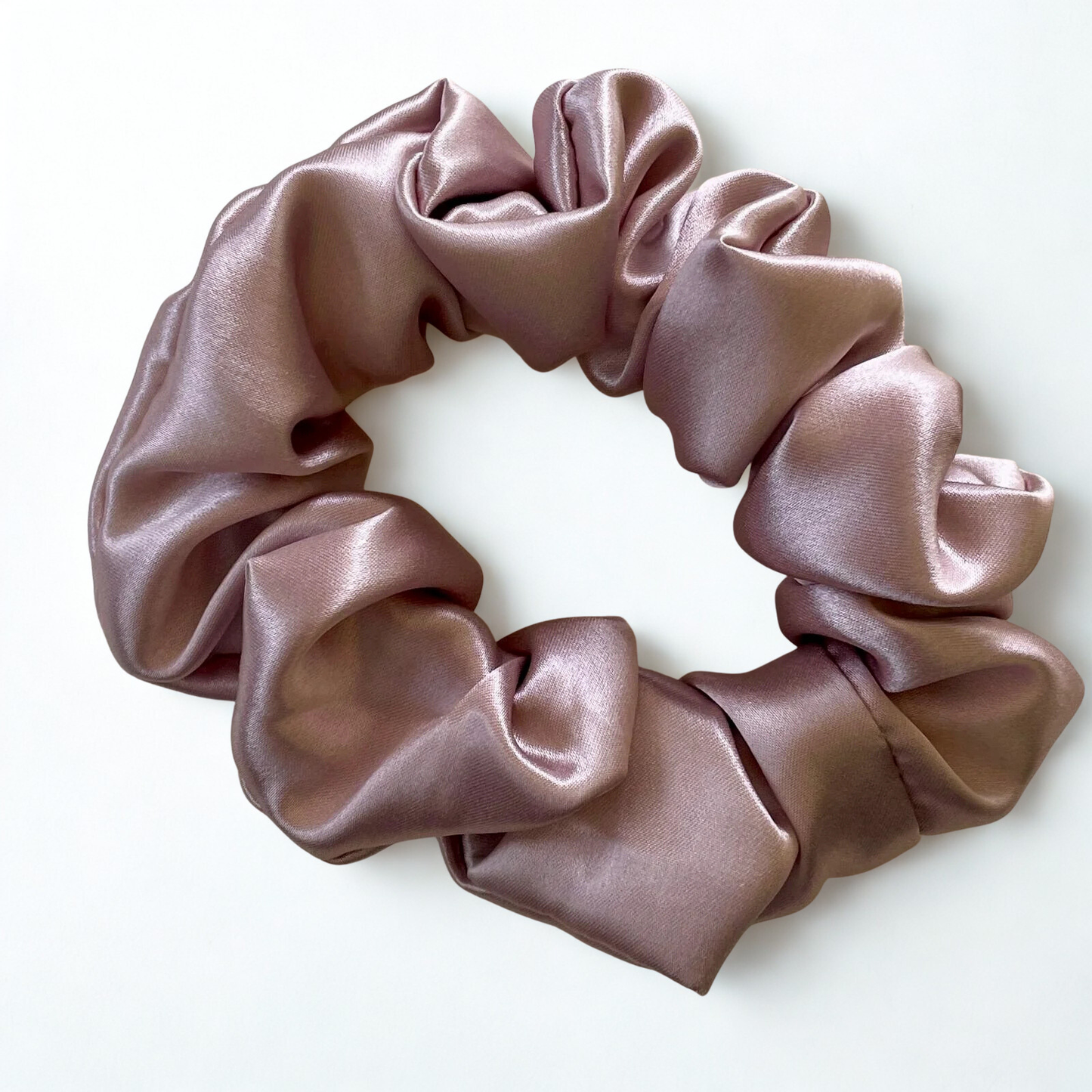 Exclusive Silk Hairtie Dirty Pink