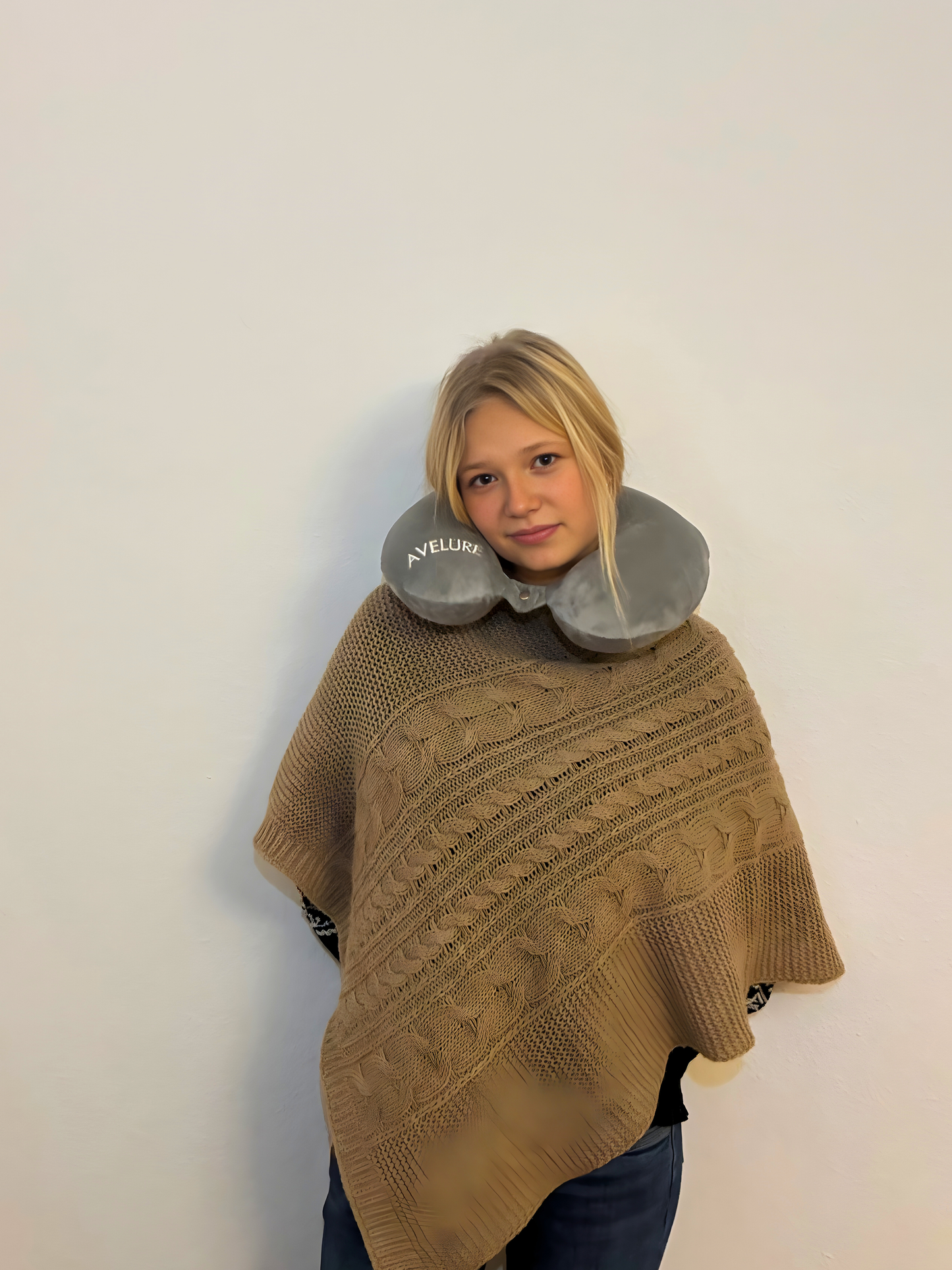 Premium Neck Pillow Grey