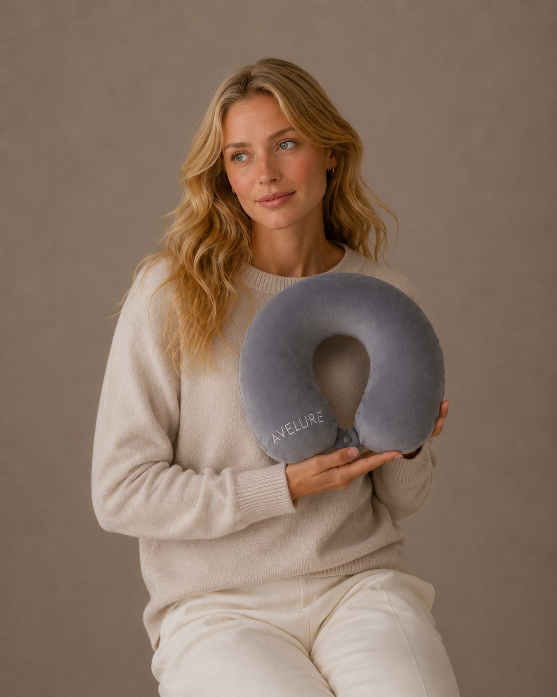 Ash Grey Transit Pillow