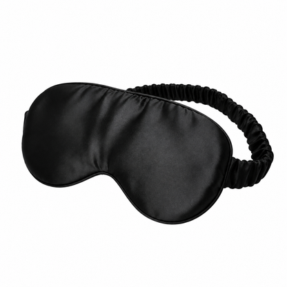 Eclipse Black Silk Eyemask
