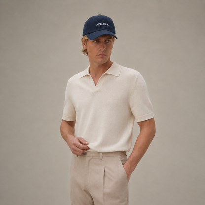 Navy Vintage Cap